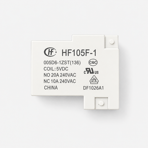 Hongfa HF105F-1/05D6-1ZST 5V 40A Miniature High Power Latching Relay
