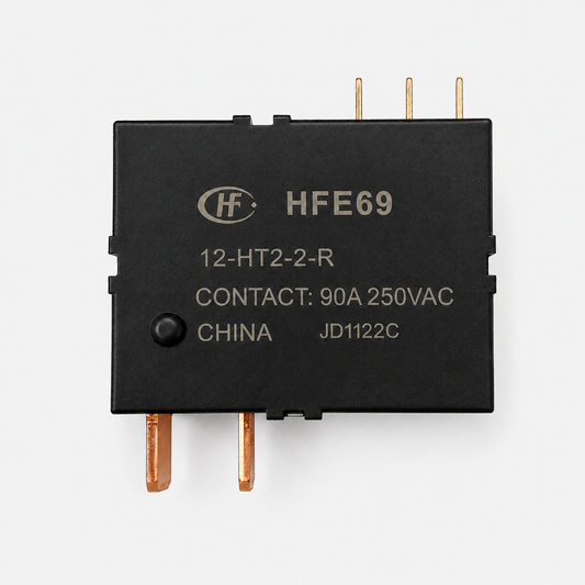 Hongfa HFE69/12-H7T2-2-R 12V 90A Miniature High Power Latching Relay