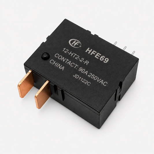 Hongfa HFE69/12-H7T2-2-R 12V 90A Miniature High Power Latching Relay