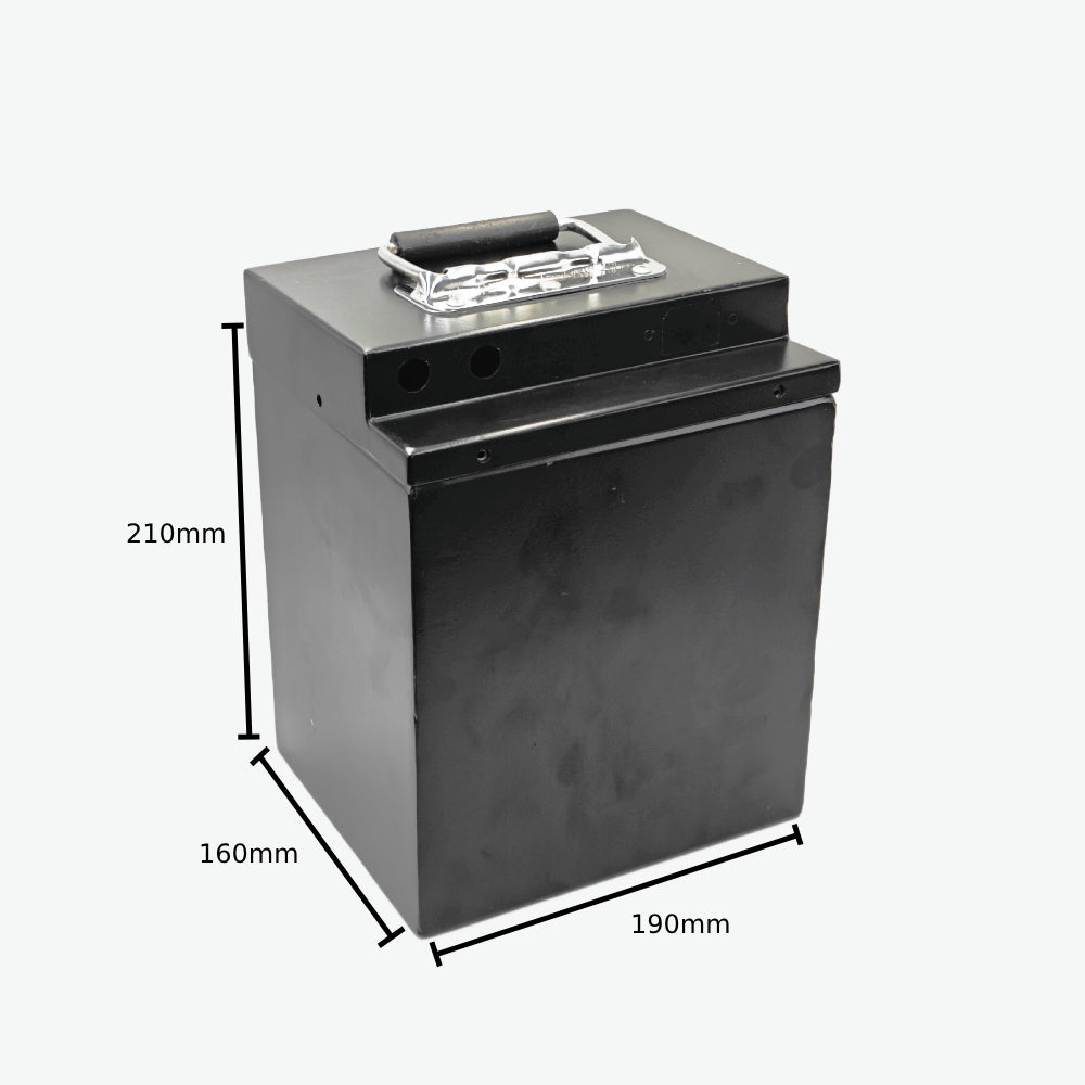 Metal Battery Box For Lithium Battery Pack - (190x160x240mm)