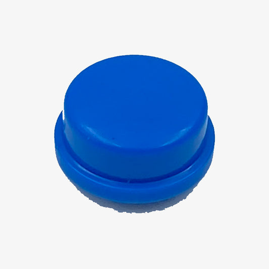 Round Cap for Square Tactile Switch 12x12x7.3 mm (Blue)