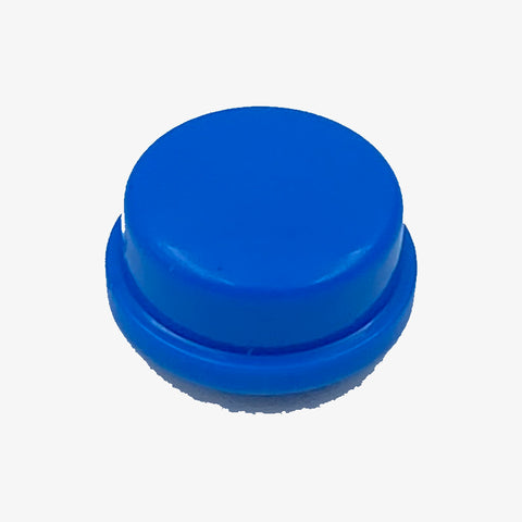 Round Cap for Square Tactile Switch 12x12x7.3 mm (Blue)