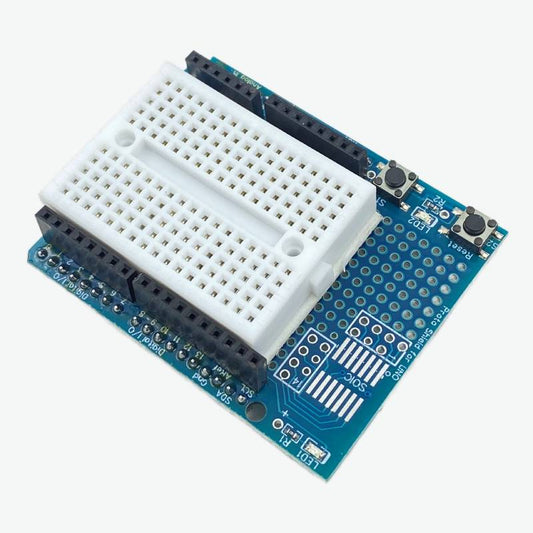 Arduino Uno Prototype Shield with Mini Breadboard (SYB-170 Proto Shied)