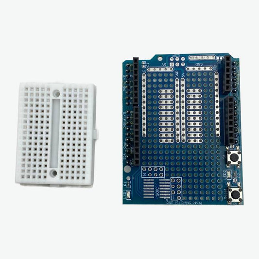 Arduino Uno Prototype Shield with Mini Breadboard (SYB-170 Proto Shied)