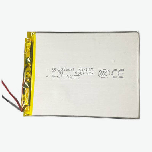 3.7V 4500mAh Li-Po Rechargeable Battery (KP 357090)