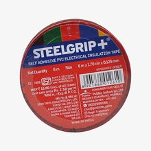 Load image into Gallery viewer, Steelgrip Insulation Electrical Tape - RED