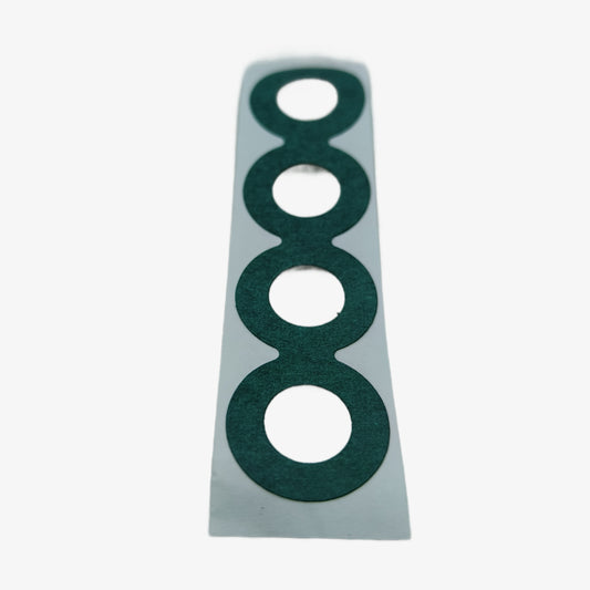 Insulation Ring Paper Stickers for 18650 Battery cells 4P 