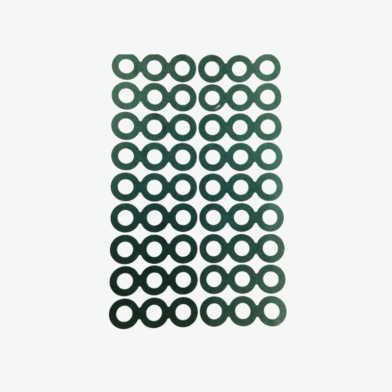 3P Insulation Ring Paper Stickers for 18650 Battery Cells