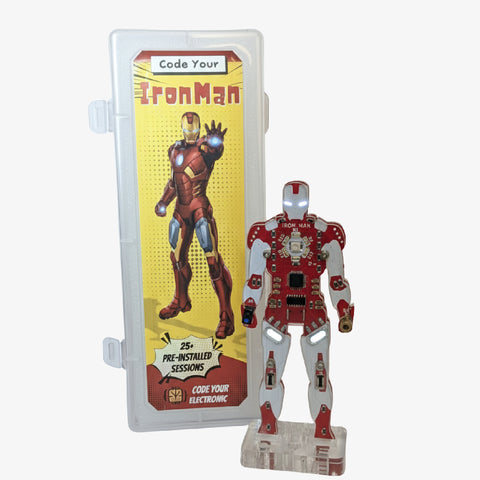 Ironman STEM Coding Kit Pre-assembled Electronics With Guided 25+ Lessons