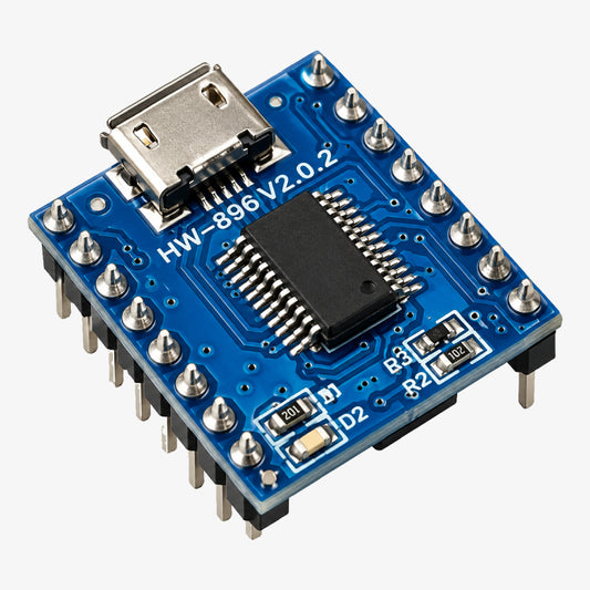 JQ6500 Voice Sound Module 16Mbit Music MP3 Play MCU Serial Control Module