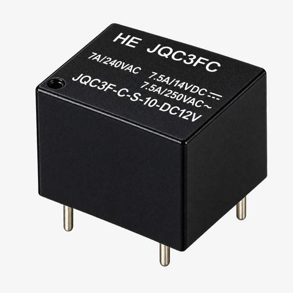 JQC3F-C-S-DC12V 7V 7A SPDT Power Relay