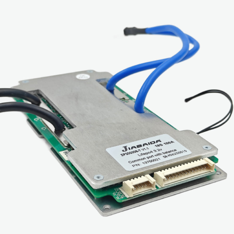 Jiabaida (JBD) LiFePo4 19S 60.8V 100A Battery Management System - BMS Protection Board