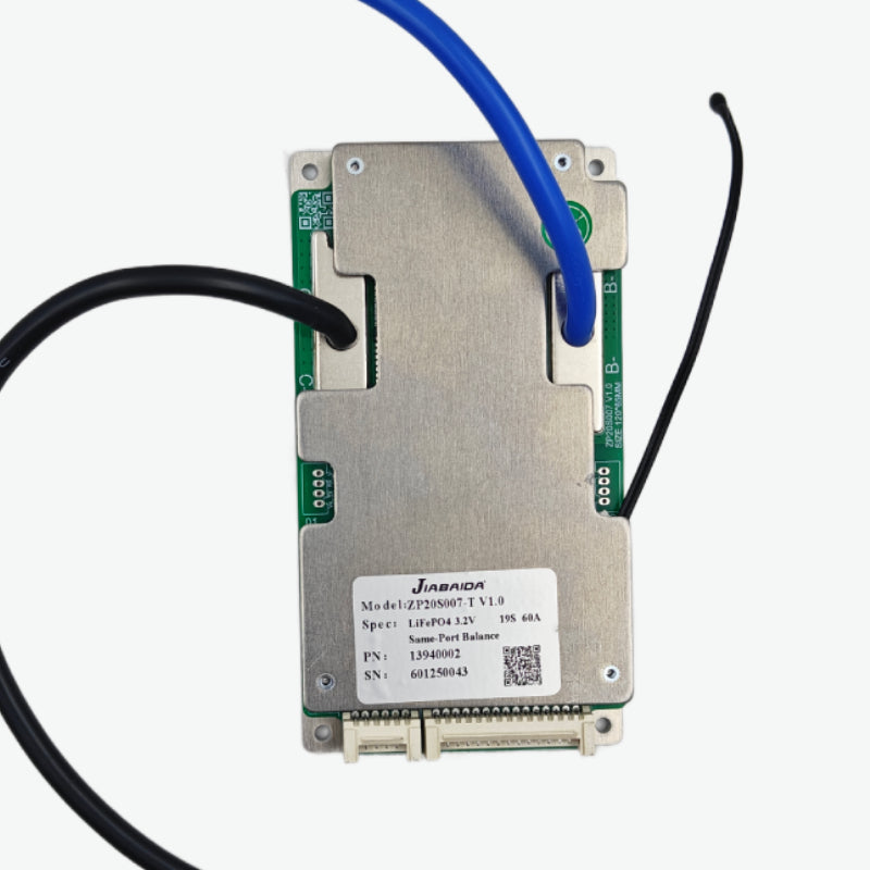 Jiabaida LiFePo4 19S 60.8V 60A Battery Management System BMS Protection Board