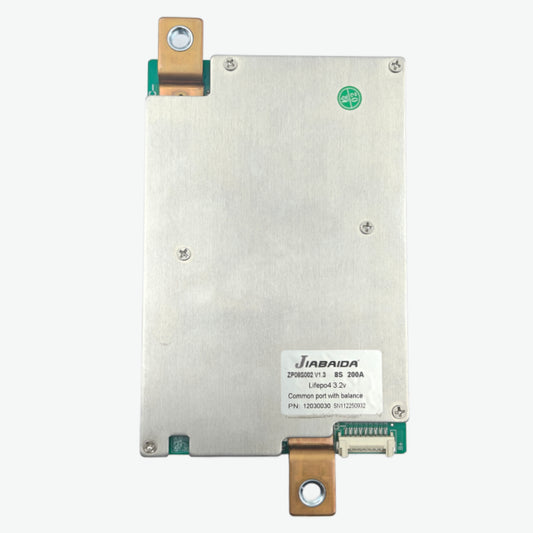 JBD LiFePo4 8S 25.6V 200A Battery Management System (BMS) - With Heat Sink Plate