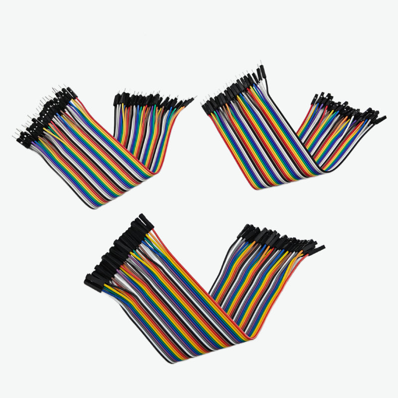 40 Pin Dupont Cable Male/Male, Male/Female, Female/Female Cable Combo
