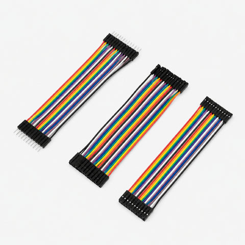 Jumper Wires Combo Pack 10 cm- Male to Male, Male to Female, Female to Female (Set of 120)