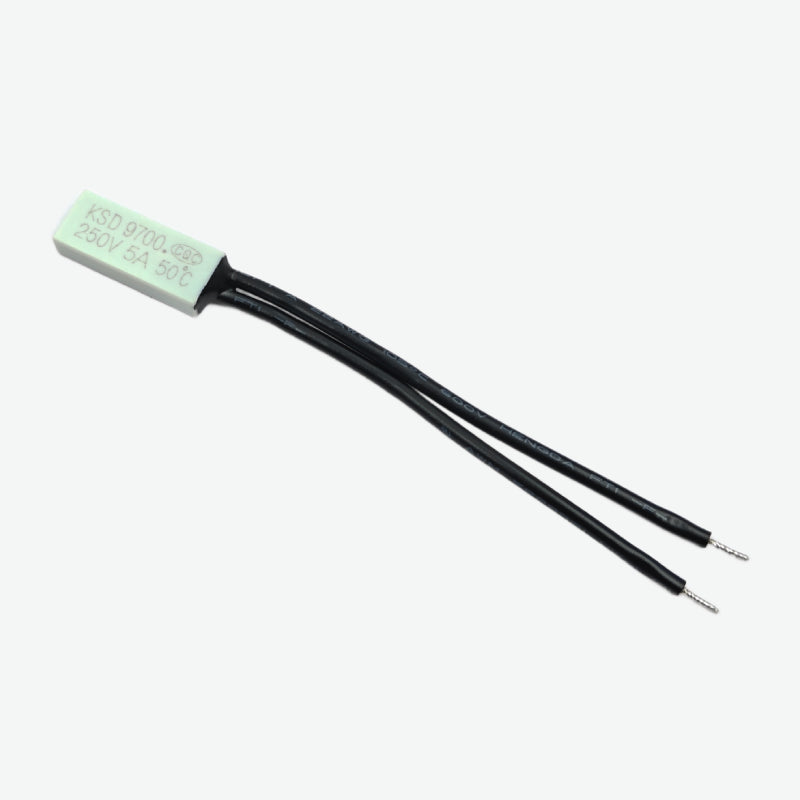 KSD9700 NC Thermal Switch – 50°C, 250V 5A Ceramic Thermostat