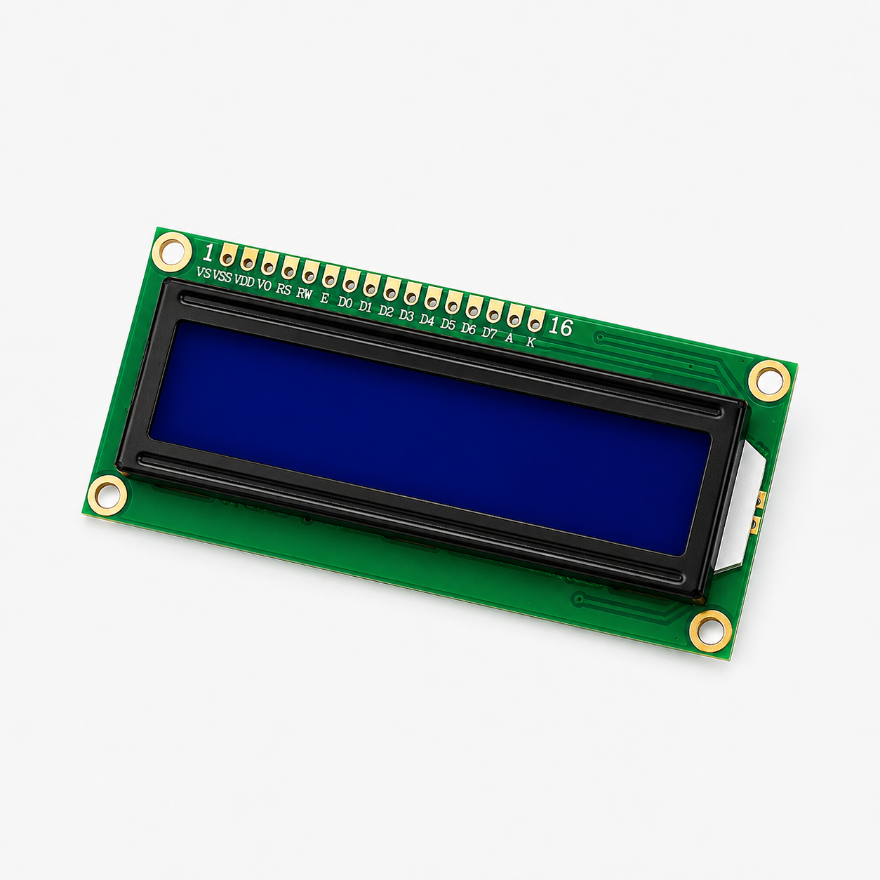 Kingway 16x2 LCD Display (Blue Backlight) with IIC/I2C Interface