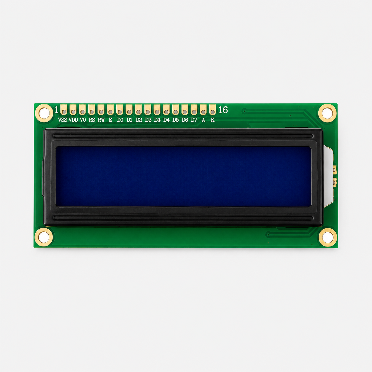 Kingway 16x2 LCD Display (Blue Backlight) with IIC/I2C Interface