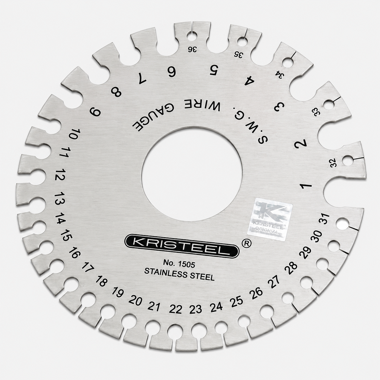 Kristeel Shinwa 1-36 SWG Round Wire Gauge