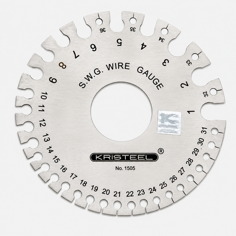 Kristeel Shinwa 1-36 SWG Round Wire Gauge
