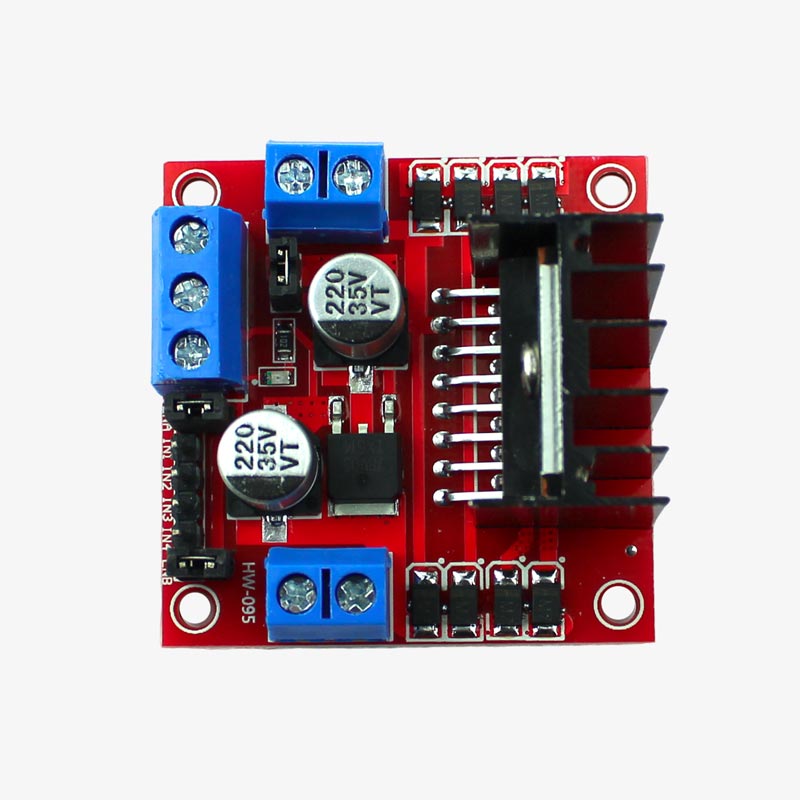 L298n Motor Driver Module Schematic Datasheet Pinout