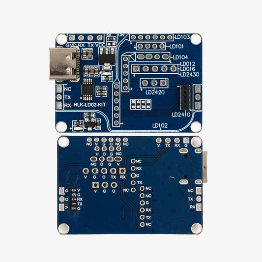 Hi-link New 24G Human Presence Radar Module Kit LD2410 Respiration and Heartbeat Monitoring Non-contact Induction Smart Sensor