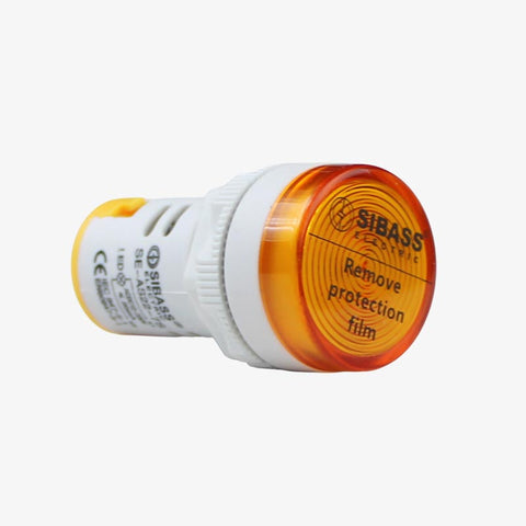 LED MULTI VOLT 12VDC-220AC YELLOW