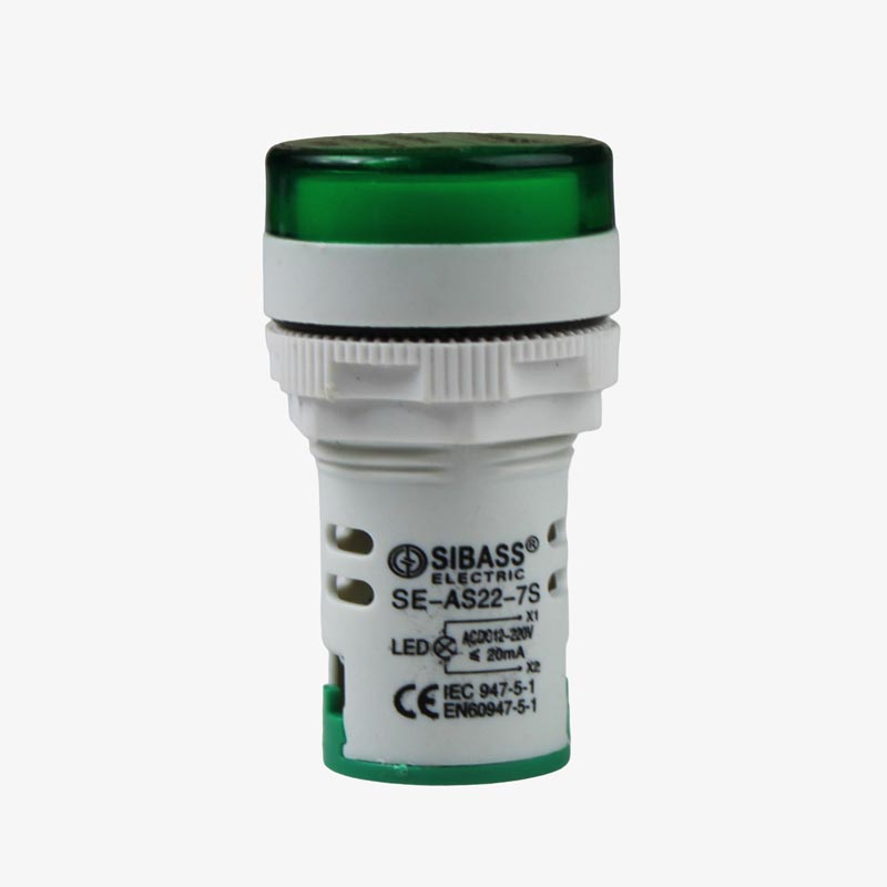 LED MULTI VOLT 12VDC-220VAC GREEN