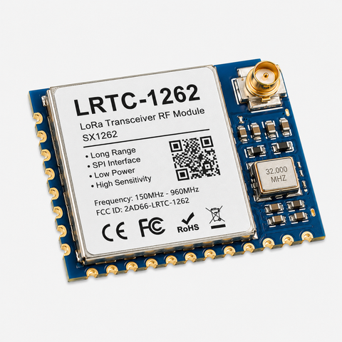 LRTC-1262 LoRa Transceiver RF Module SX1262 Long Range SPI Wireless Module
