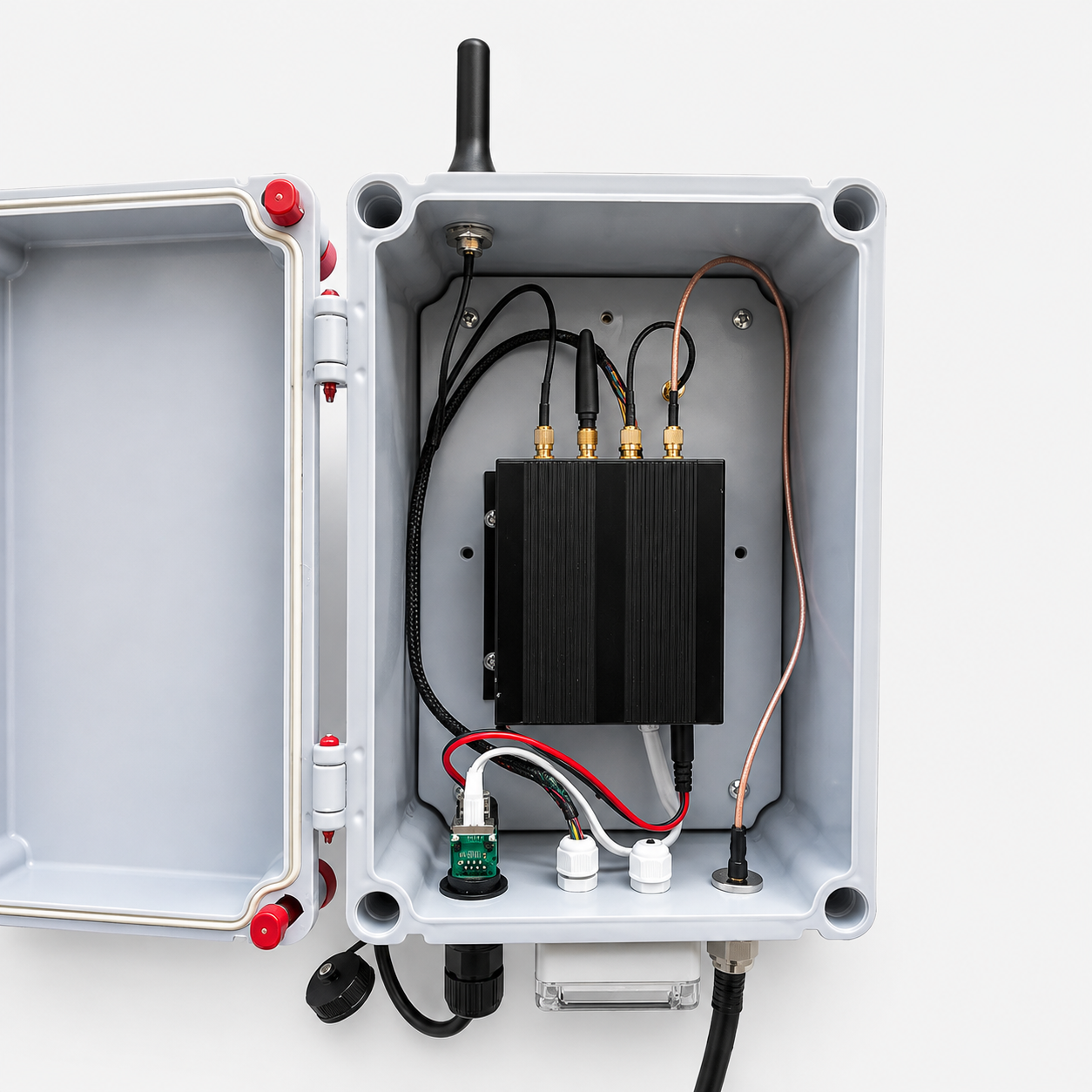 LWOG2-V1 Outdoor LoRaWAN SX1302 8-Channel Ethernet & 4G LTE Industrial IoT Gateway
