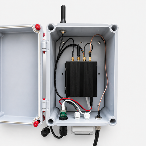 LWOG2-V1 Outdoor LoRaWAN SX1302 8-Channel Ethernet & 4G LTE Industrial IoT Gateway