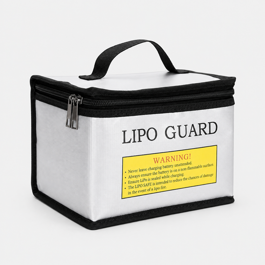 Large Space Fire and Water Resistant Lipo Battery Bag (26x18x13cm)