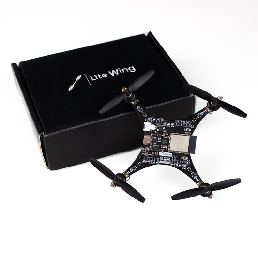 LiteWing - ESP32 based Programmable Drone Development Board with Battery for Makers, Developers and STEM Educators (Ready to Fly)