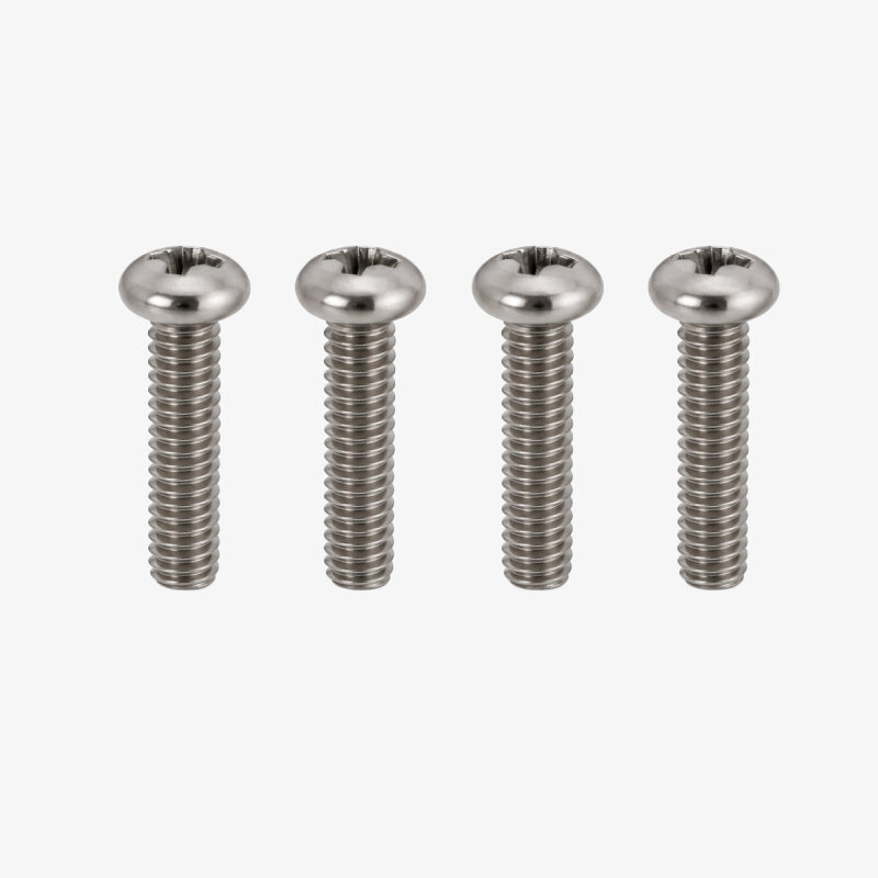 M2.5 x 15mm Pan Head Phillips Bolts (Pack of 4)