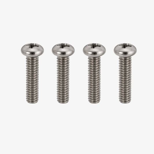 M2.5 x 15mm Pan Head Phillips Bolts (Pack of 4)