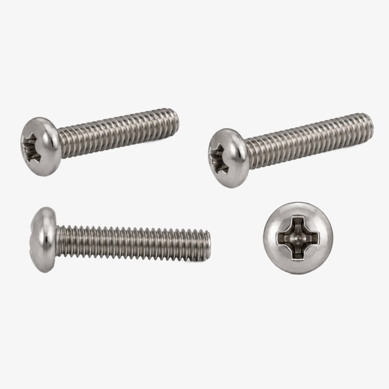 M2.5 x 15mm Pan Head Phillips Bolts