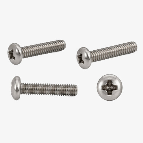 M2.5 x 15mm Pan Head Phillips Bolts