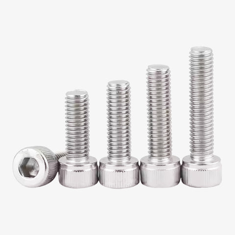 M3 X 8mm Hex Allen Socket Head SS202 Bolt (Pack of 10)