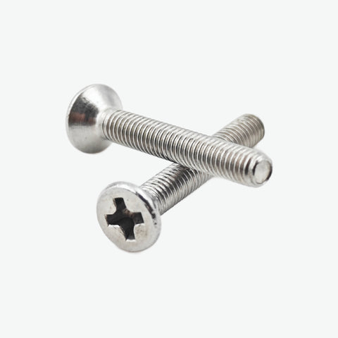 M3 X 10mm CSK Phillips Head SS202 Bolt (Pack of 10)
