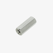 Load image into Gallery viewer, M3 X 15mm Female to Female Nickel Plated Brass Hex Threaded Pillar Standoff Spacer