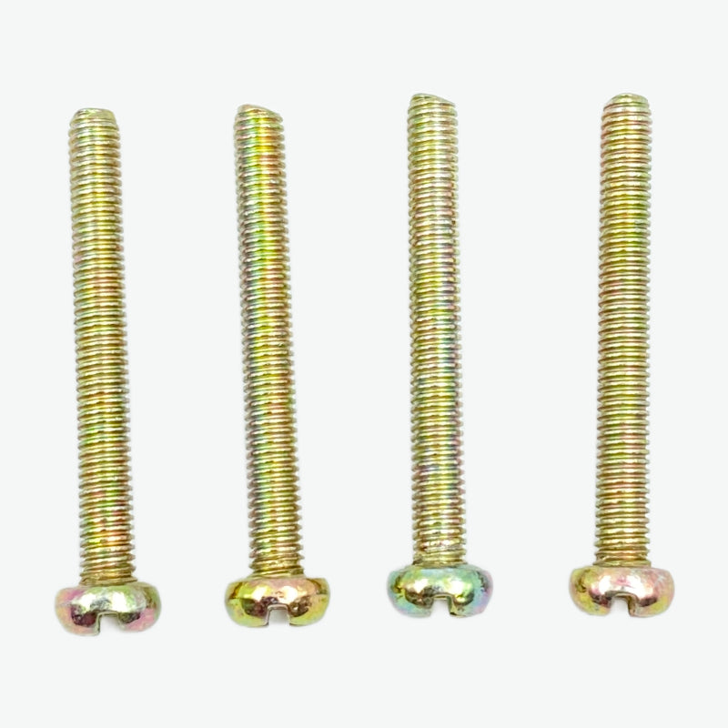 M3 X 25mm Phillips Pan Head Brass Bolt (Pack of 4)