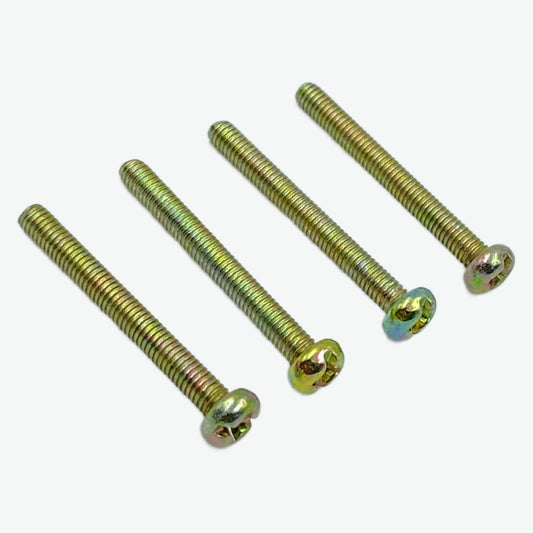 M3 X 25mm Phillips Pan Head Brass Bolt 