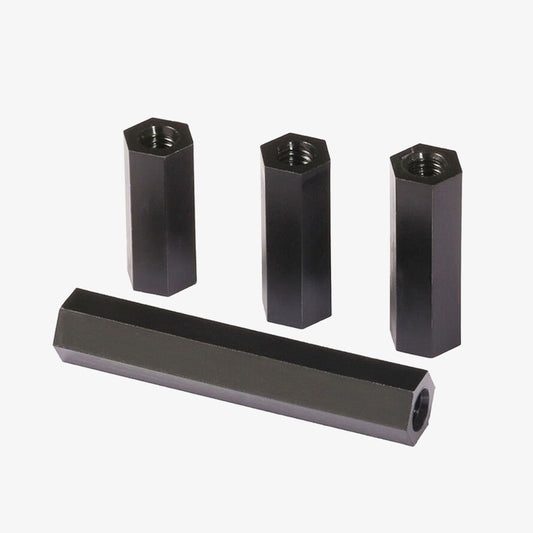 M3 x 50mm  Female to Female Nylon threaded Hex Spacer/ Standoff Pillar