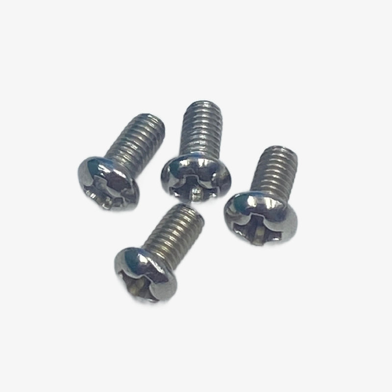 M3 x 6mm Phillips Pan Head Bolt (Pack of 4)