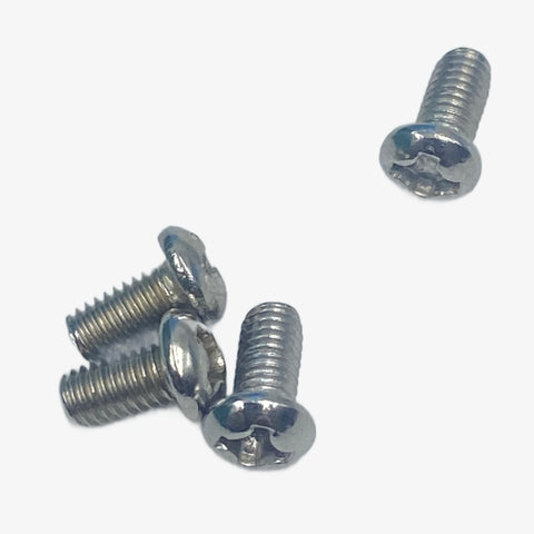 M3 x 6mm Phillips Pan Head Bolt (Pack of 4)