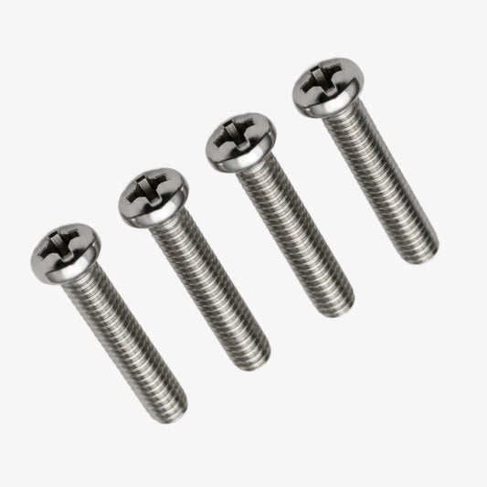 M5 x 20mm Pan Head Phillips Bolts (Pack of 4)