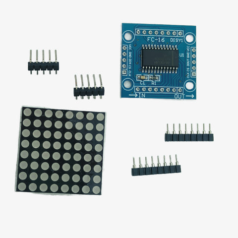 MAX7219 8x8 Dot Matrix Module Microcontroller Module 