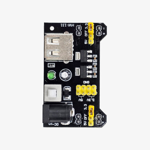 MB102 Colored Breadboard with Power Supply Module Combo