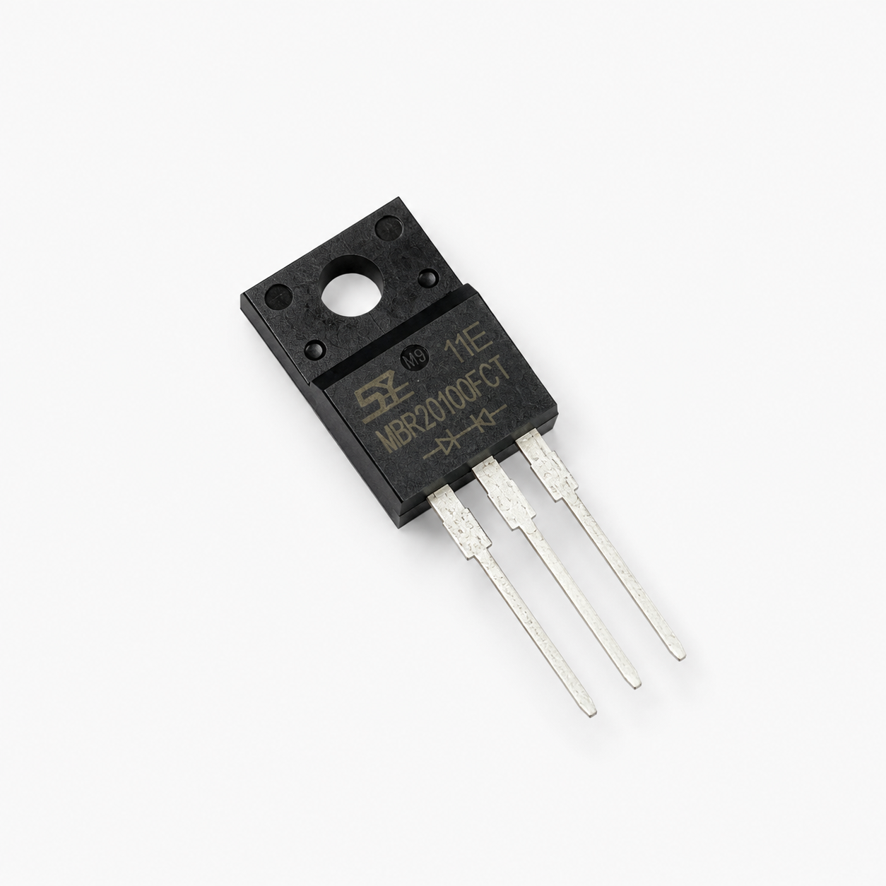 MBR20100FCT 100V 20A Dual Schottky Rectifier - TO-220F DIP Package